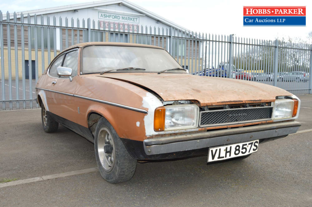 1977 Ford Capri II 1.6 GL restoration project